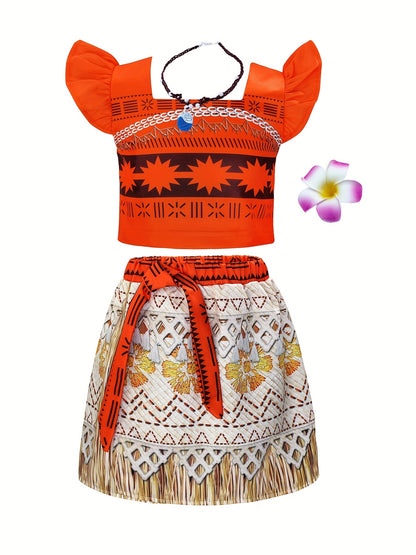 Girls baby moana costume