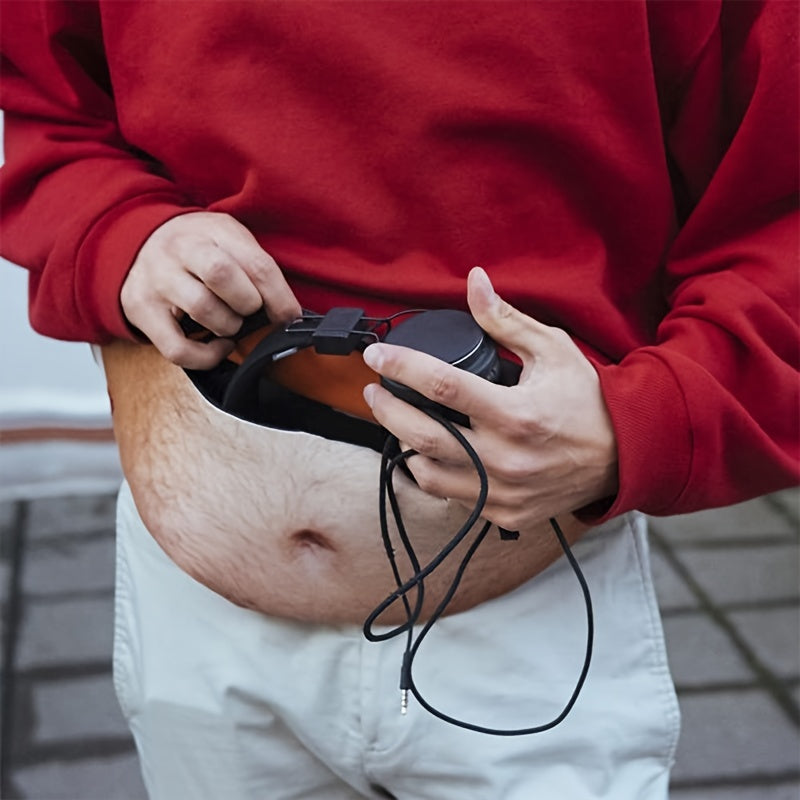 Unique Faux Beer Belly Fanny Pack