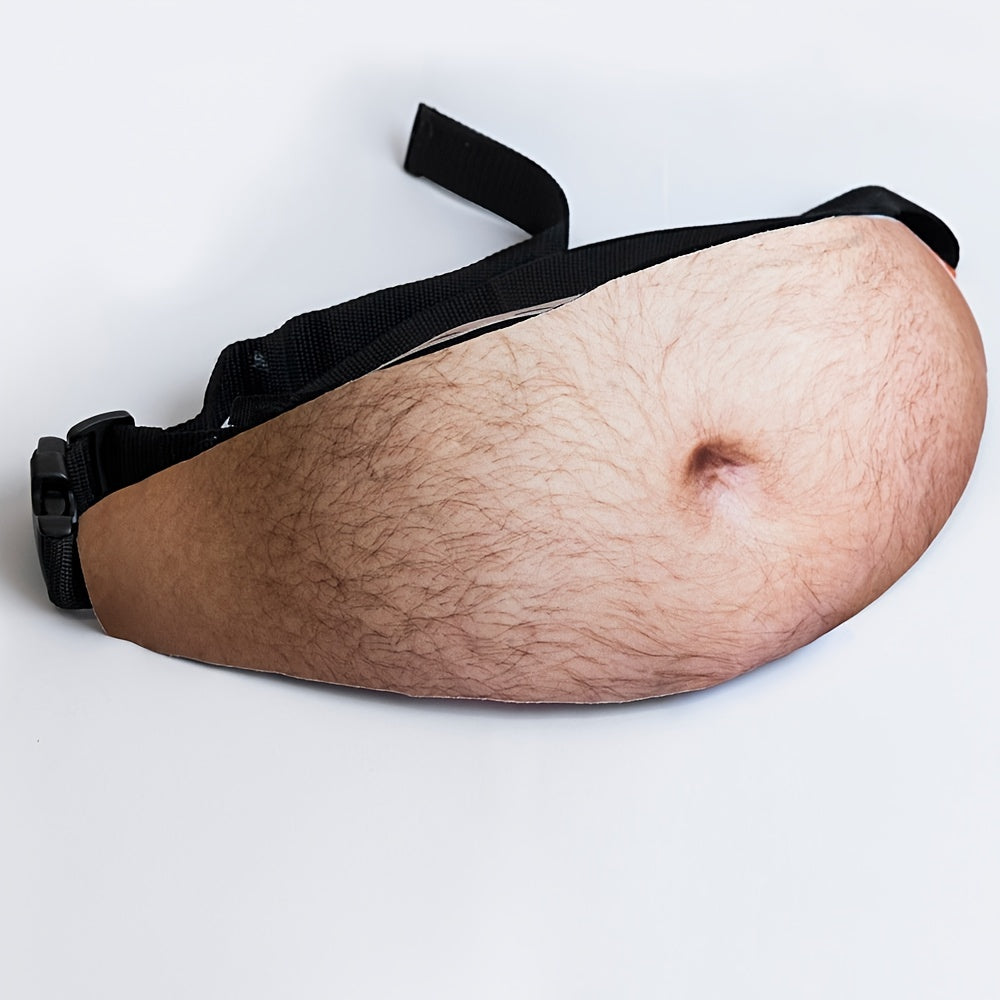 Unique Faux Beer Belly Fanny Pack