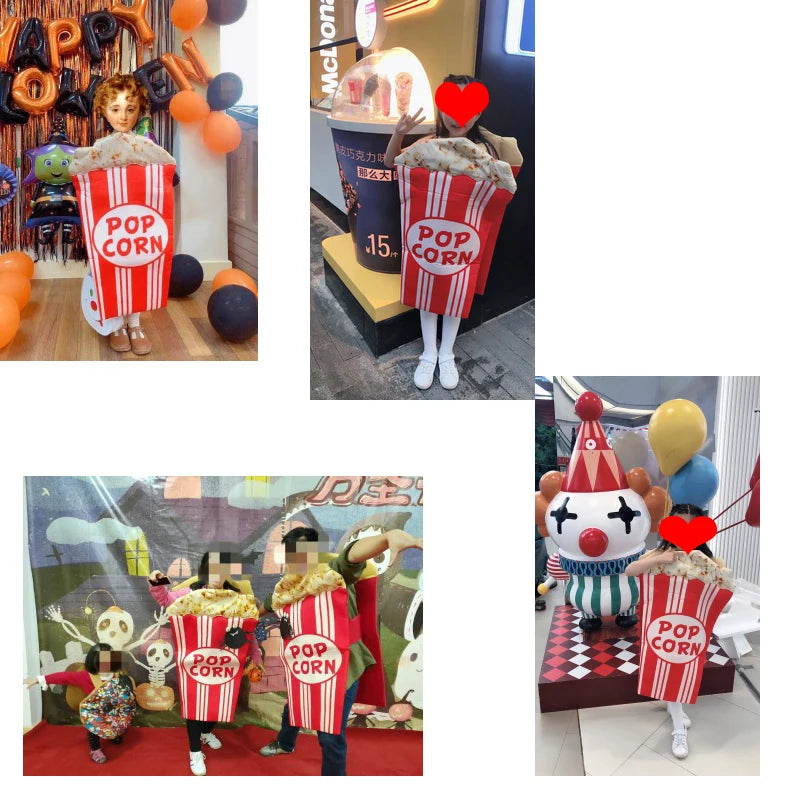 Popcorn Costumes For Adults & kids