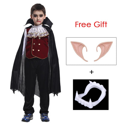 Umorden Kids Child Vampire Costume