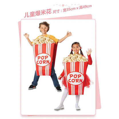 Popcorn Costumes For Adults & kids