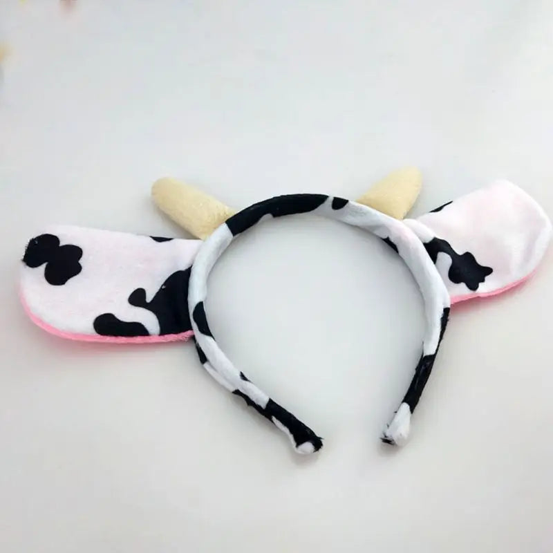 3 Pcs/set Cow Animal Headwear Set Kids