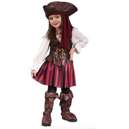 Girls Elis Pirate Captain Costume