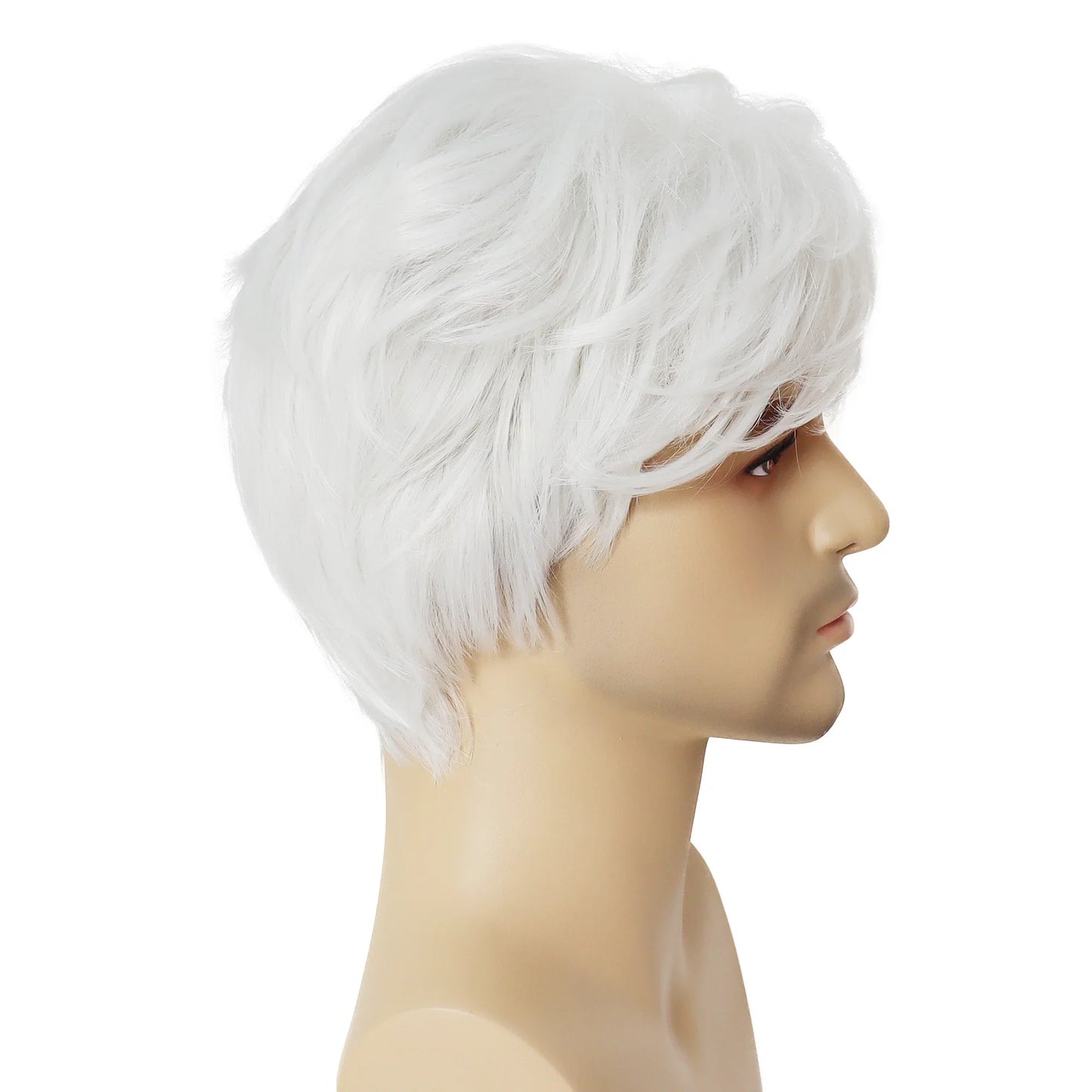 White Wig Short Hair