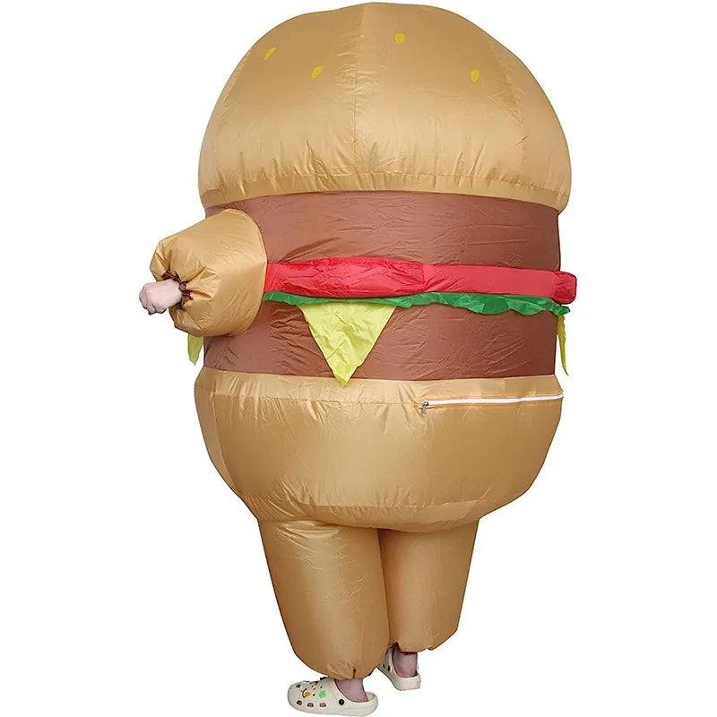 Hamburger Inflatable Costume