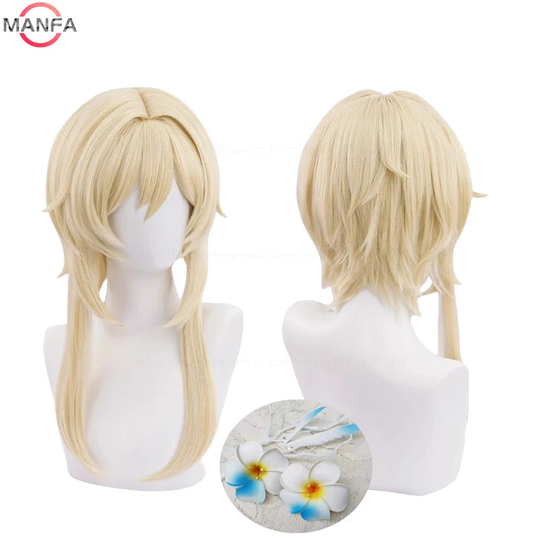 Traveller Lumine Cosplay Wig