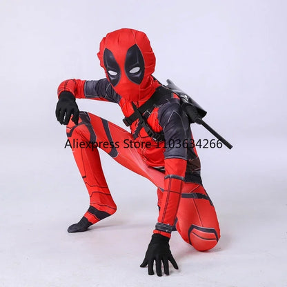 Deadpool Costume For Adults And Children