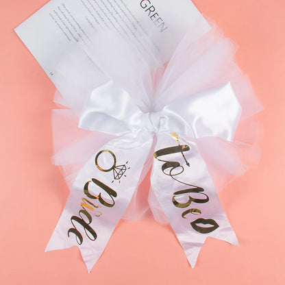 Rose Gold Bride To Be Bikini Tutu Skirt