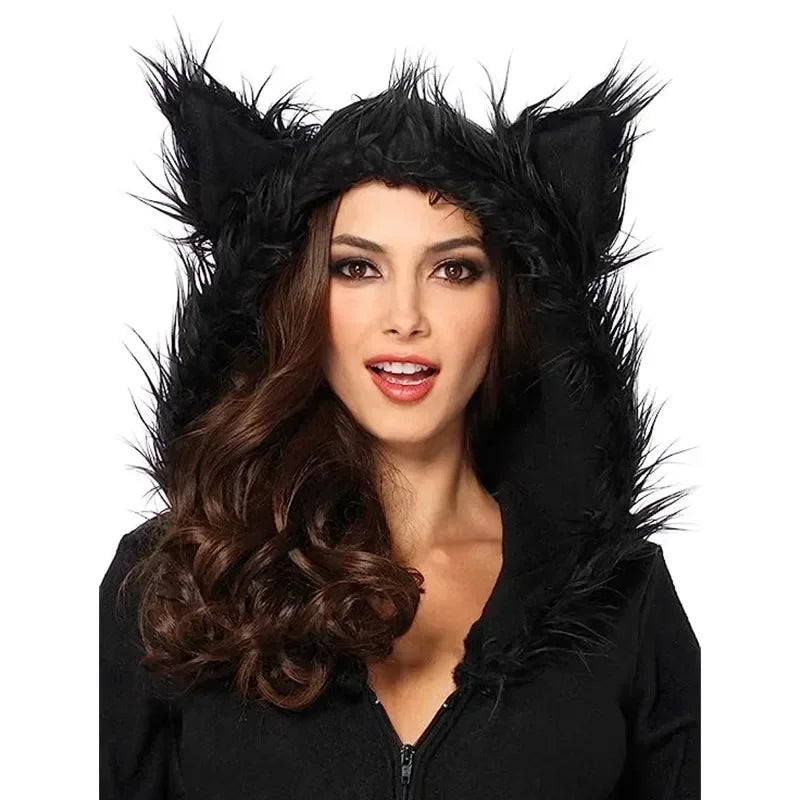 Women's Black Vampire Bat Costume