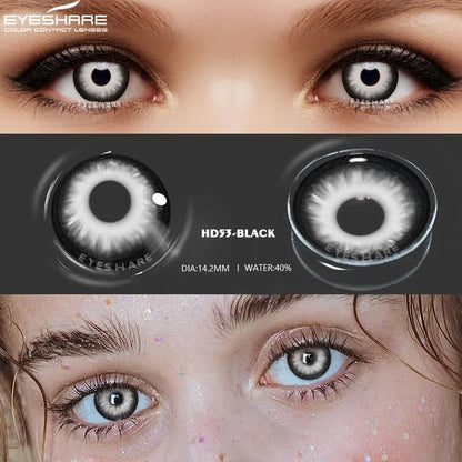 EYESHARE 1pair Color Contacts Lenses