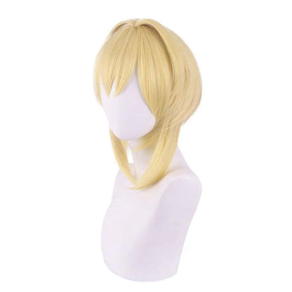 Genshin Impact Aether Lumine Cosplay Wig