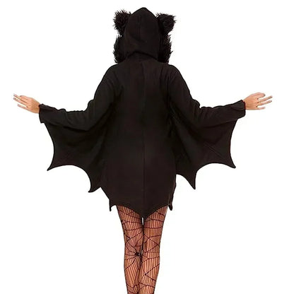 Women's Black Vampire Bat Costume