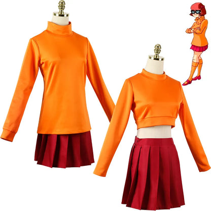 Anime Velma Seragam Cosplay