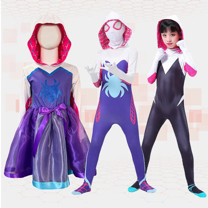 Gwen Ghost Spider Costume kids