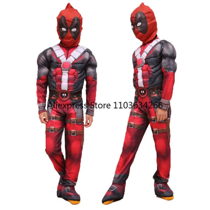 Deadpool Costume For Adults And Children