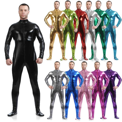 Men Latex Suit