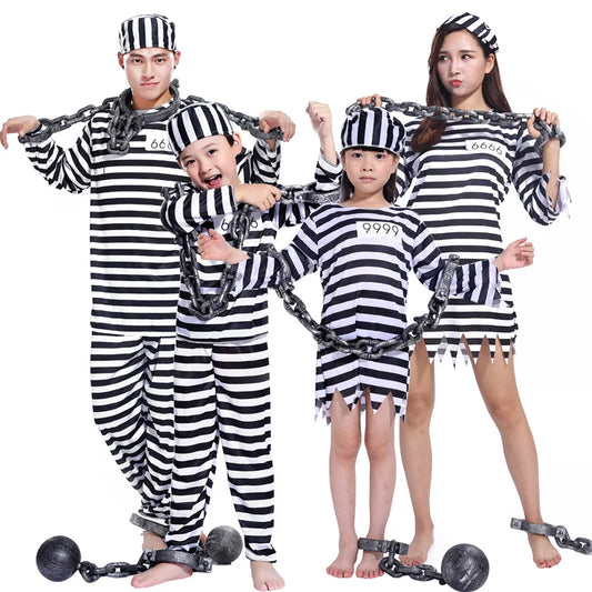 Striped Families Prisoner Uniforms