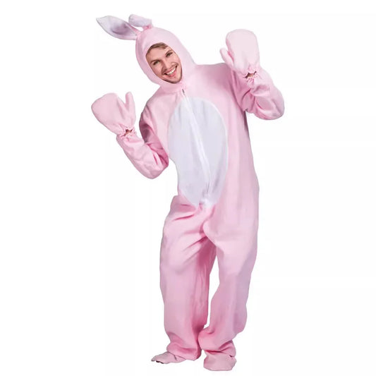 Cute Pink Big Bunny Cosplay