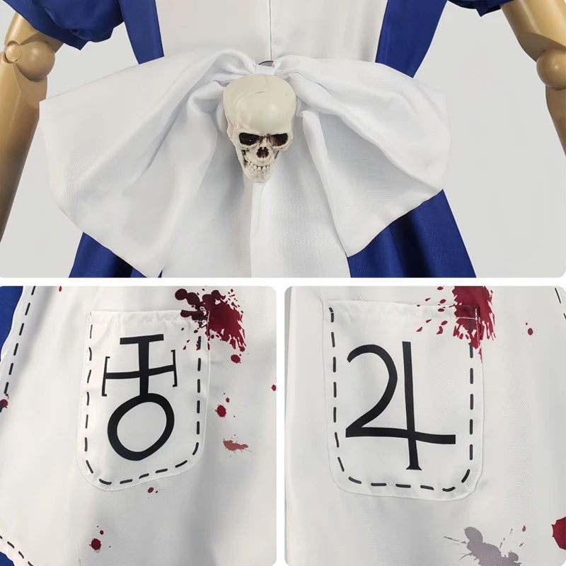 Anime Alice Maid Apron Dress