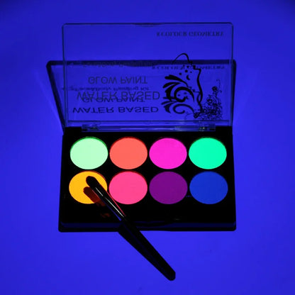 8 Colors Fluorescent Face Body Art Paint