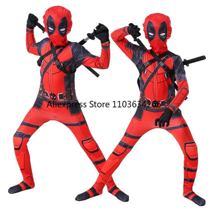 Deadpool Costume For Adults And Children