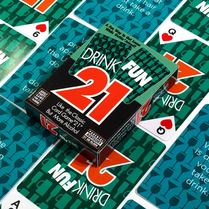 Drink Fun 21 Card Game