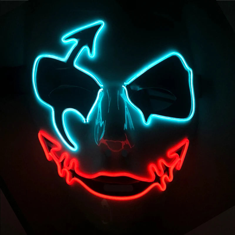 LED Halloween Mask