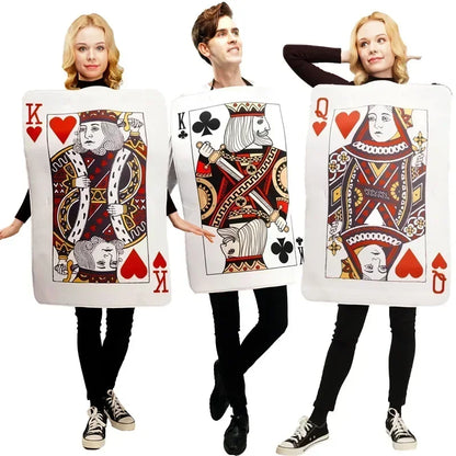 Men and Women Poker Couple Costumes