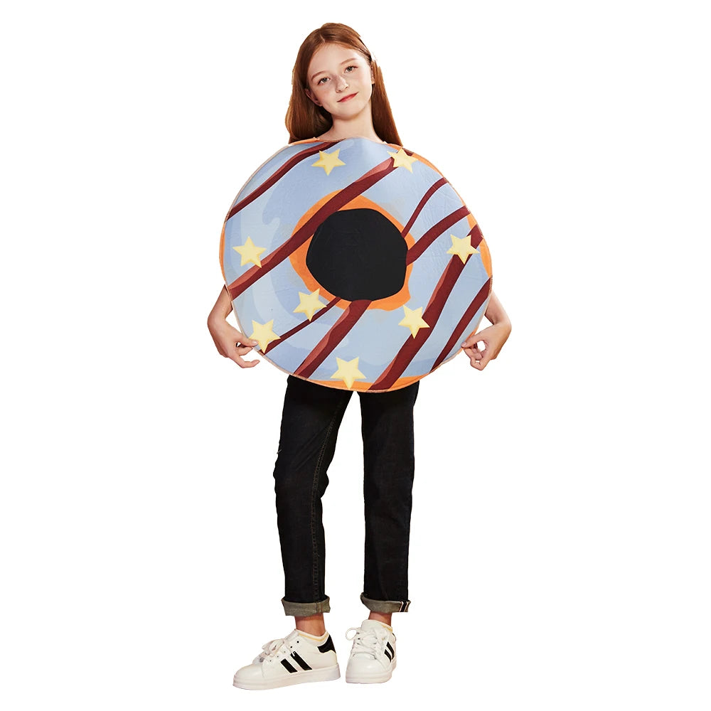 Adult Funny Chocolate Jam Donut Costume