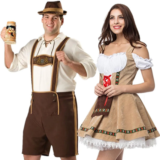 Oktoberfest Kostüm für Männer und Frauen