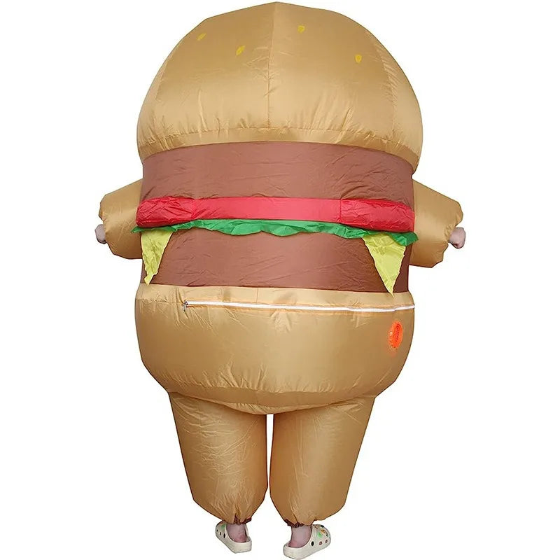 Hamburger Inflatable Costume