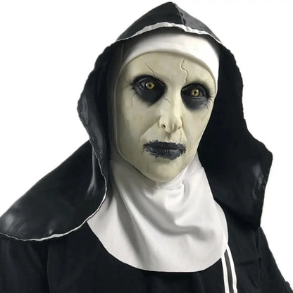 The Nun Mask with Headscarf