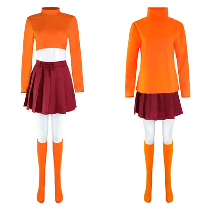 Anime Velma Seragam Cosplay