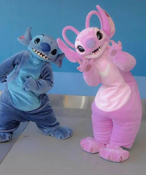 Angel Lilo & Stitch Mascot Costume