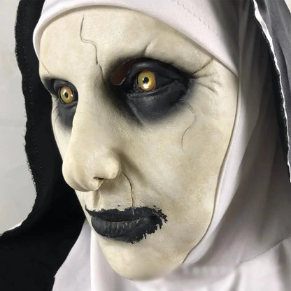 The Nun Mask with Headscarf