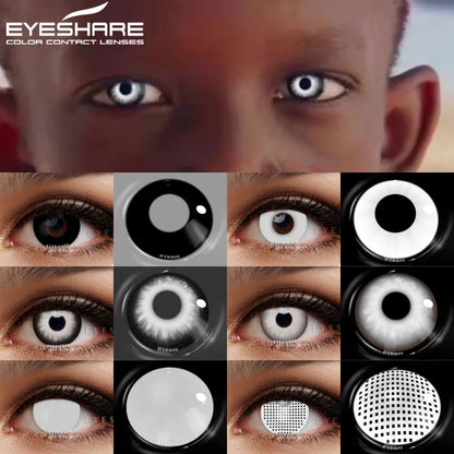 EYESHARE 1pair Color Contacts Lenses