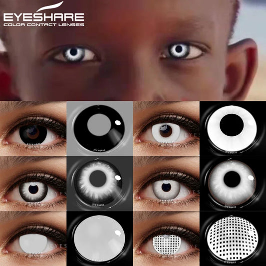 EYESHARE 1pair Color Contacts Lenses