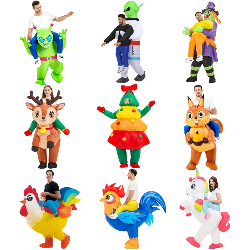 Variety of Inflatable costumes