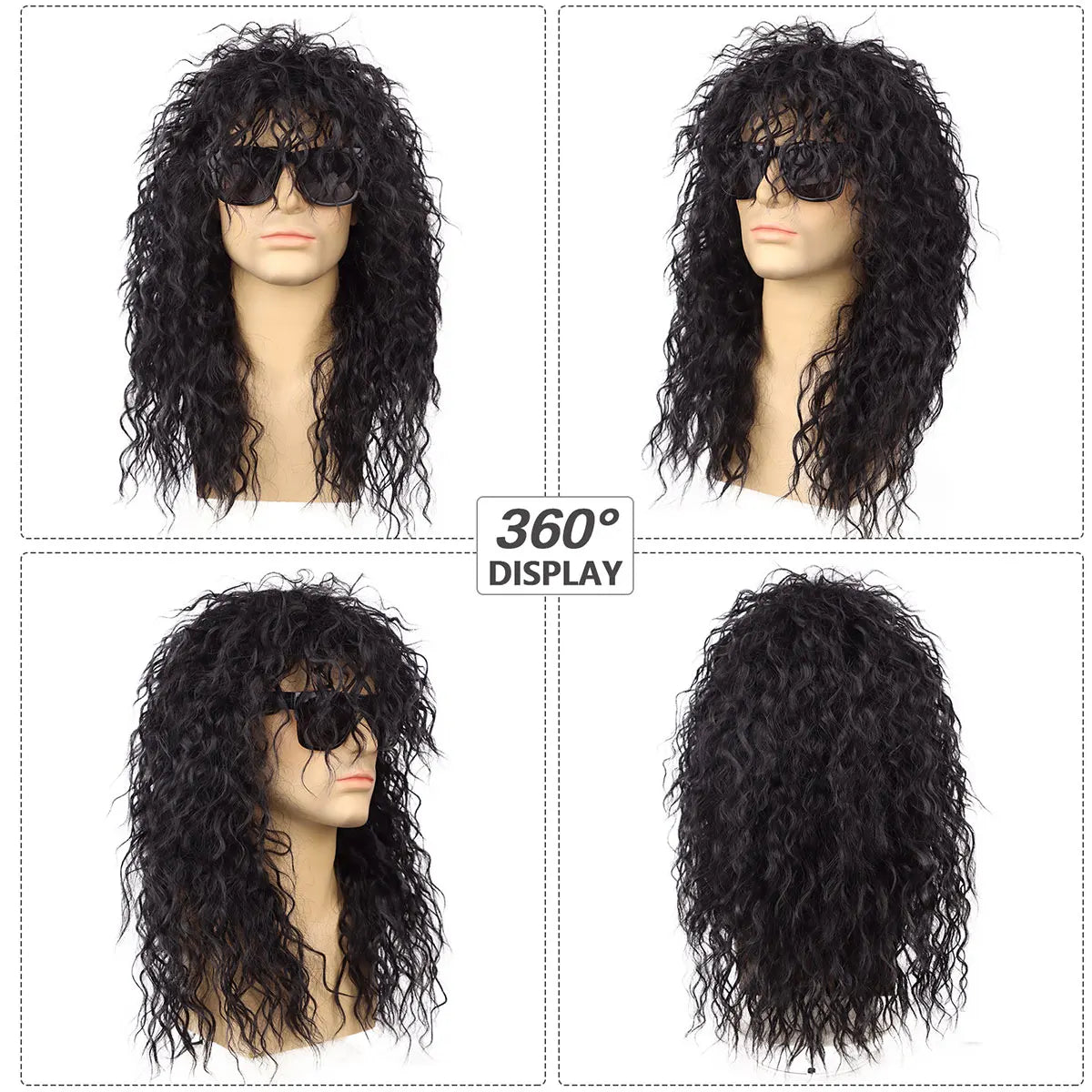 Synthetic Mullet Wigs