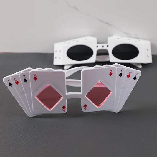 1Pcs Fun Poker Dice Glasses