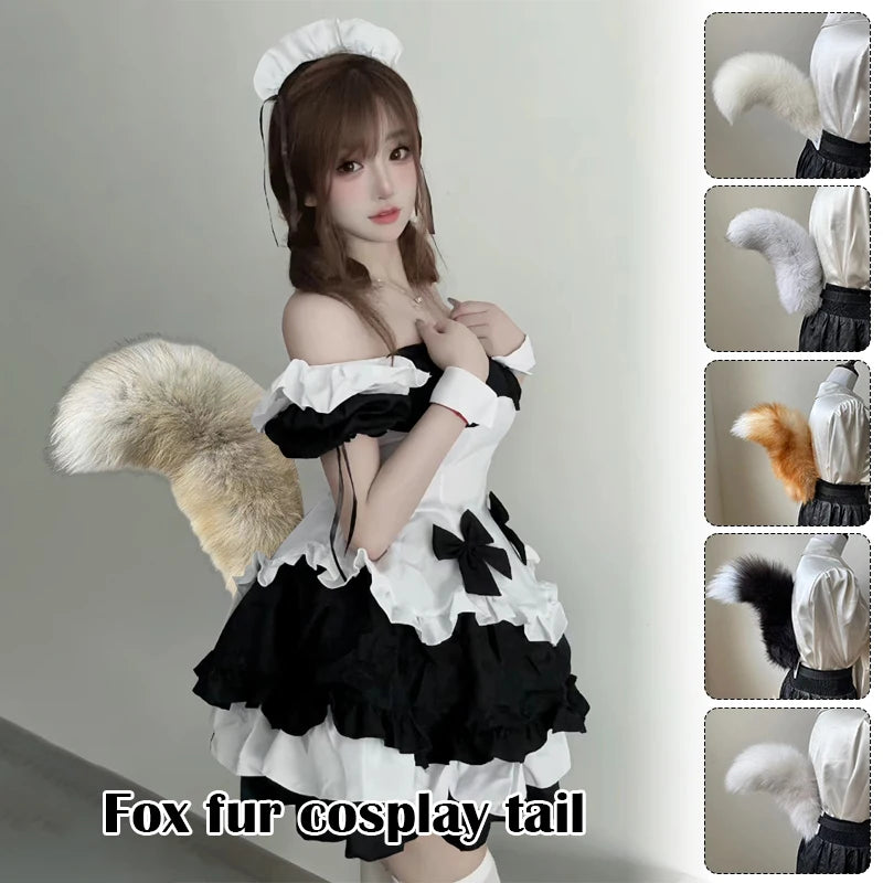 Girl Faux Fur Fox Tail