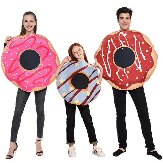 Adult Funny Chocolate Jam Donut Costume