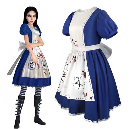 Anime Alice Maid Apron Dress