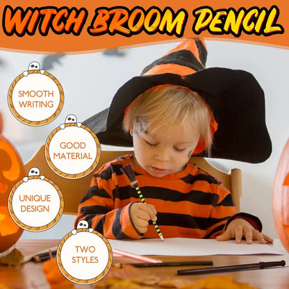 12x Wand Pencils Halloween