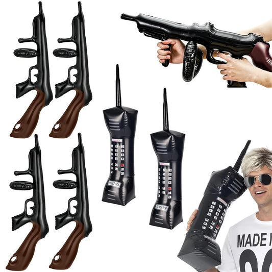 2pcs Inflatable Gun Prop