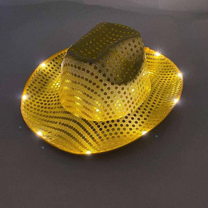 LED Cowgirl Hat