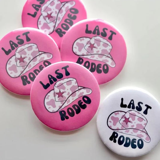 Pin del botón del último rodeo