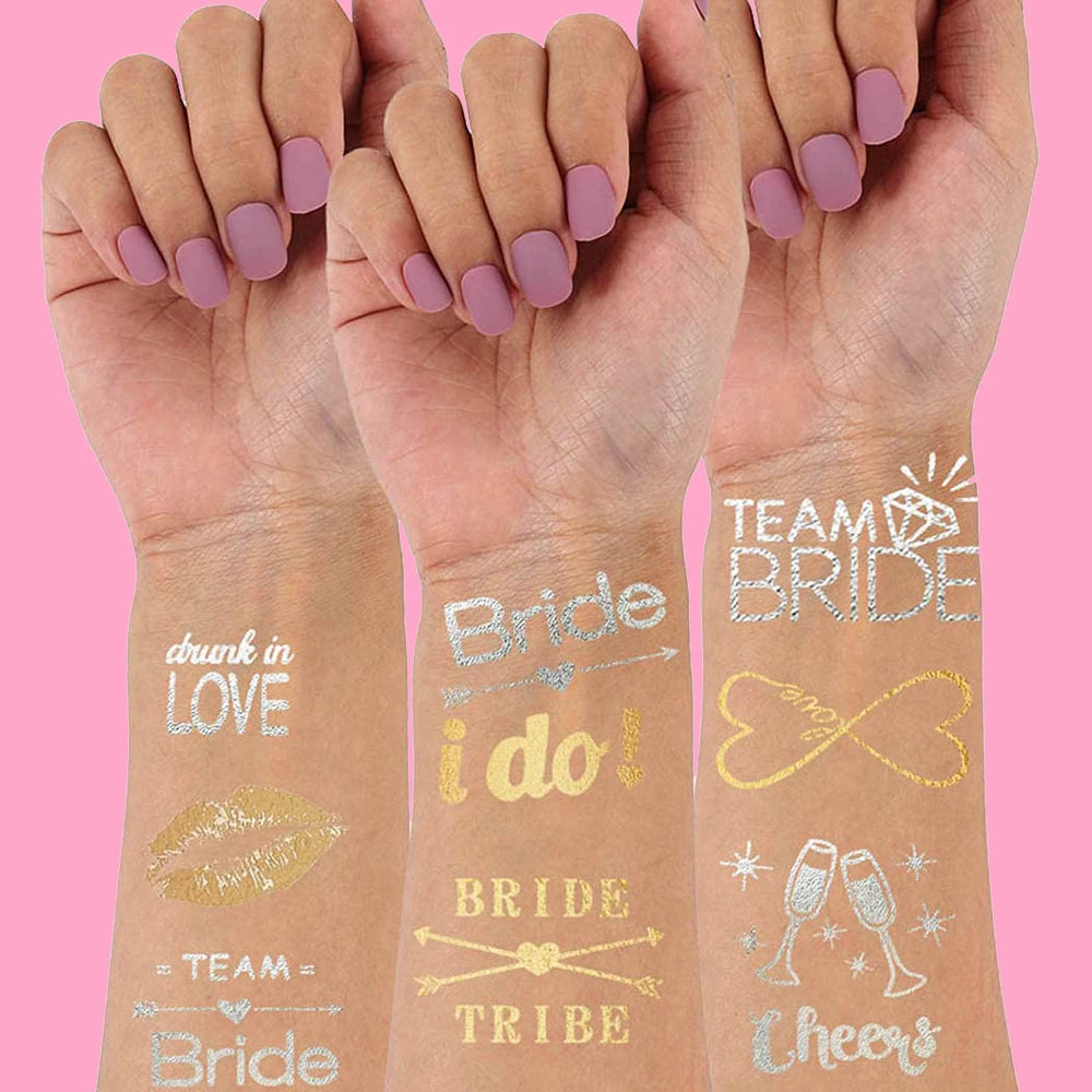 Bachelorette Party Temporary Tattoos