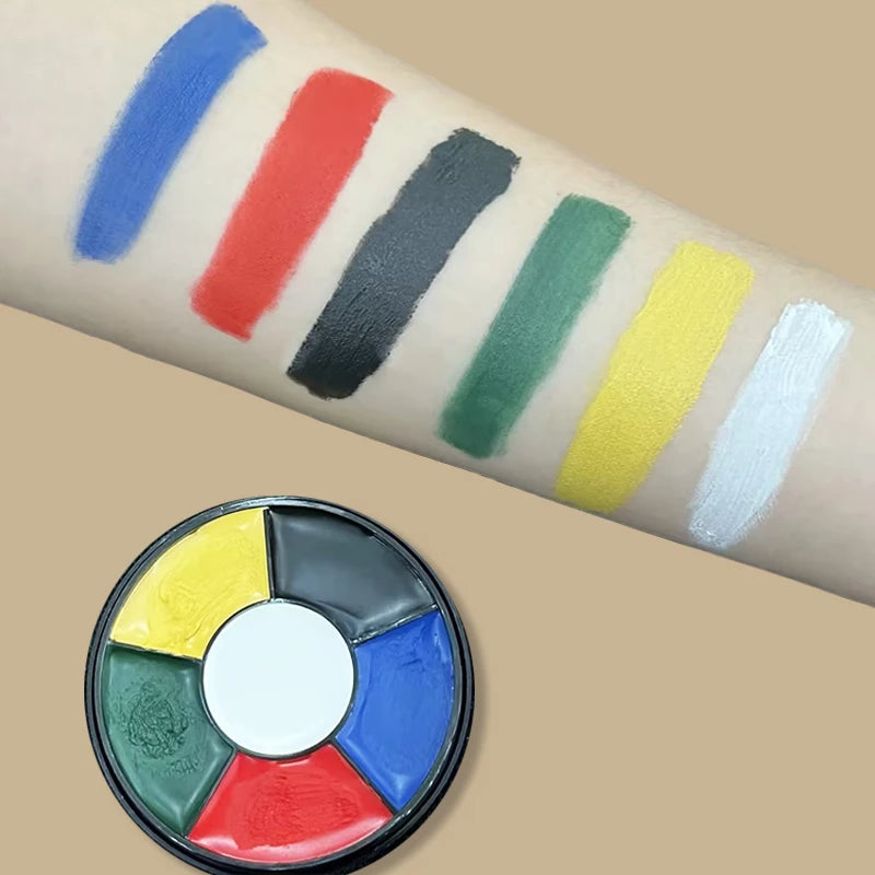 6-Color Bruise Wheel Makeup Kit